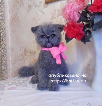 Вязаные игрушки Ирины. Вязание спицами.