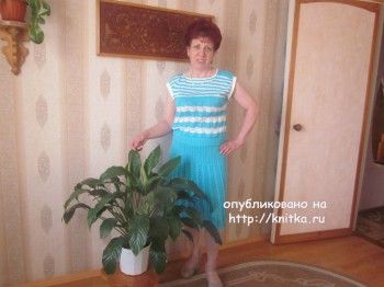 Вязание спицами из вискозы с хлопком Вязание спицами из вискозы с хлопком