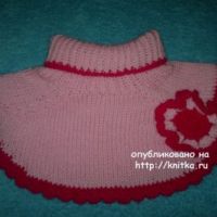 Меланжевое болеро реглан, Вязание для детей Меланжевое болеро реглан, Вязание для детей