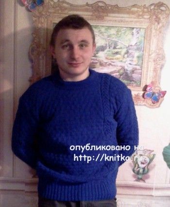 Работы Людмилы. Вязание спицами.