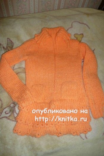 Работы Анны. Вязание спицами.