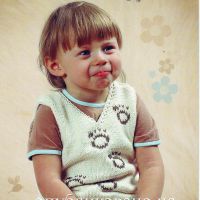 Вязание жилета спицами для мальчика.