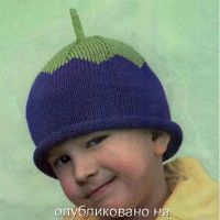 Вязание шапок для детей.