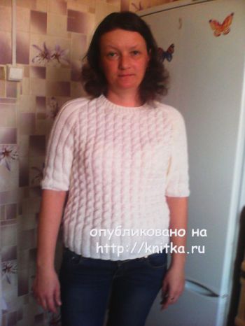 Работа Светланы Черняк. Вязание спицами.