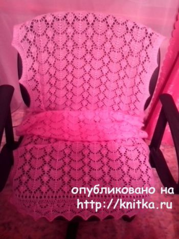 Вязаные спицами палантины работы Нины Ивановны, Вязание для женщин Вязаные спицами палантины работы Нины Ивановны, Вязание для женщин