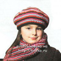 Детский берет.