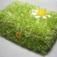 Ромашковая шкатулочка для рукоделия .
