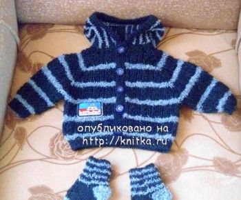 Вязаные спицами работы Галины. Вязание спицами.