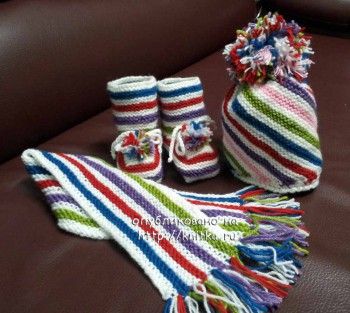 Работы Аллы. Вязание спицами.
