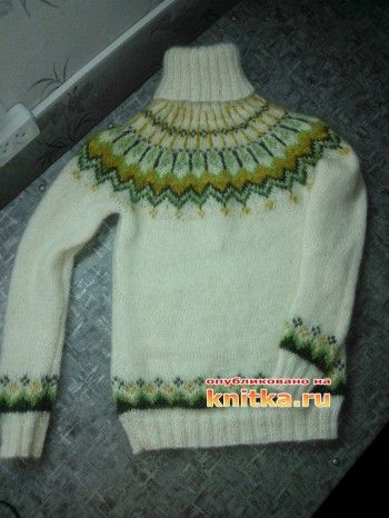 фото вязаного свитера