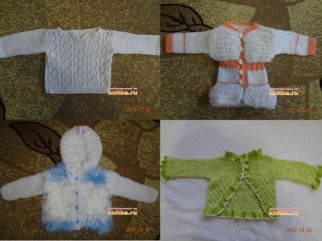 вязание спицами для детей фото
