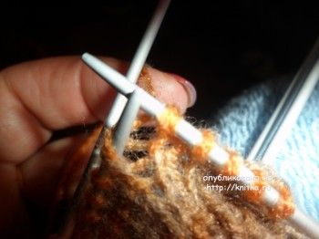Вязание варежек спицами МК от Ольги