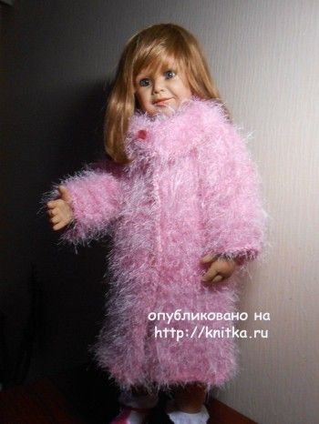 Пальто и шапочка для девочки - работа Татьяны Султановой