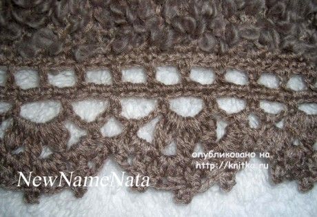 Туника для девочки спицами - работа NewNameNata вязание и схемы вязания