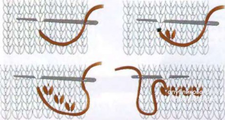 Вязаная безрукавка для девочки Веселая Минни вязание и схемы вязания