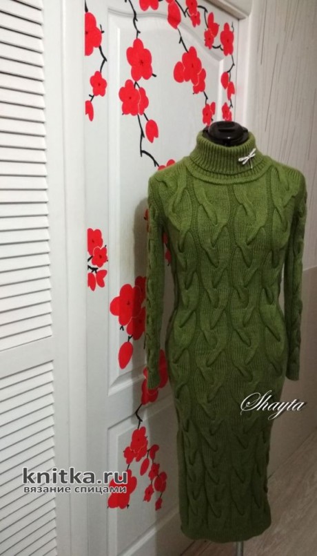 Платье Айви от Shayta. Работа Оксаны Усмановой вязание и схемы вязания