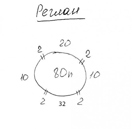 Как связать футболку спицами, описание работы