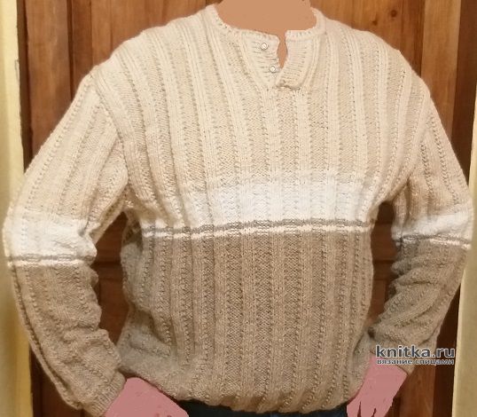 пуловер мужской | Вязание от А до Я