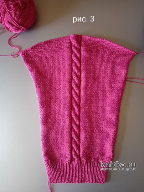 Вязанная кофточка для девочки спицами. Работа Маргариты Шопхоловой вязание и схемы вязания