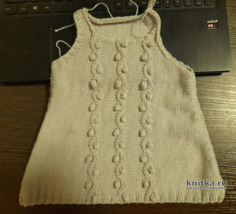 Платье для девочки на 3-12 месяцев от Katia. Работа Виктории вязание и схемы вязания