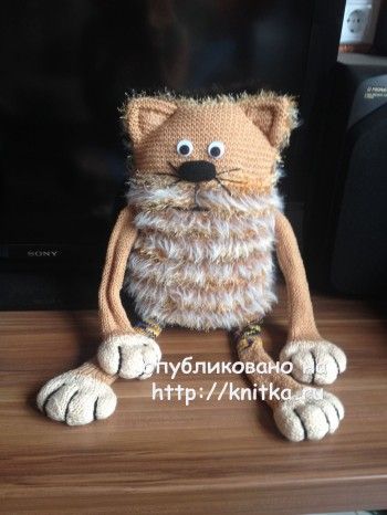 Вязаные игрушки – работы Натальи. Вязание спицами.