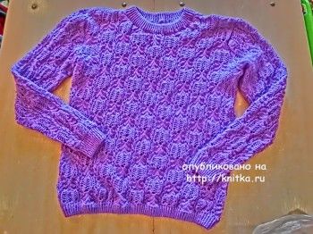 Работы Марины Смирновой. Вязание спицами.