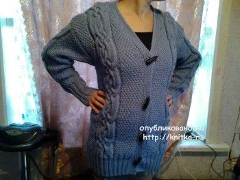 Работы Марианны. Вязание спицами.