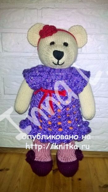 Вязаные игрушки. Работы Инны. Вязание спицами.