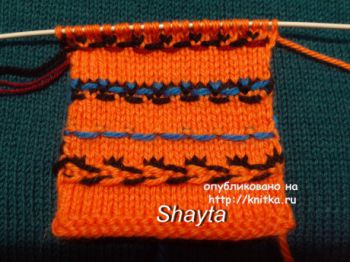 Узоры спицами к мужскому жакету Shayta. Мастер-класс!. Вязание спицами.